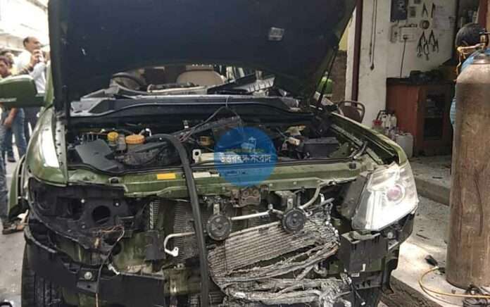 Army vehicle explosion in Siliguri! Injured 4