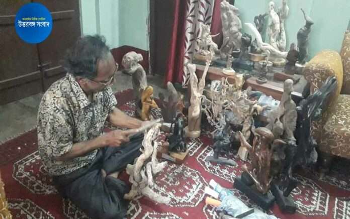 teacher turned Katumkutum artist in coochbehar