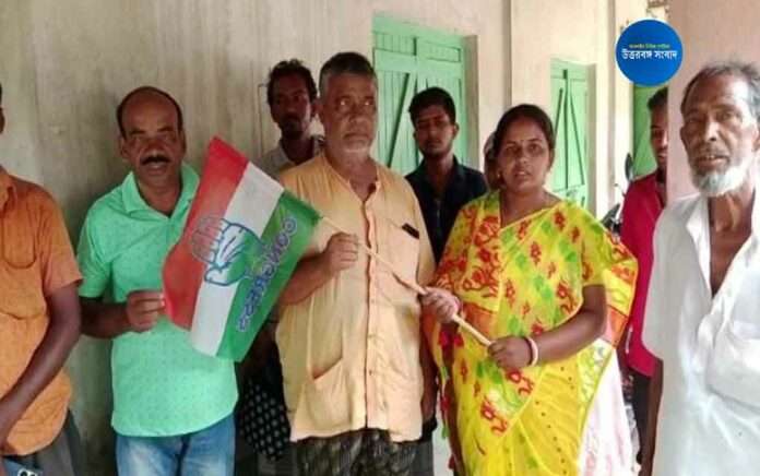 Member of Maltipur Panchayat Samiti joined Congress from Trinamool