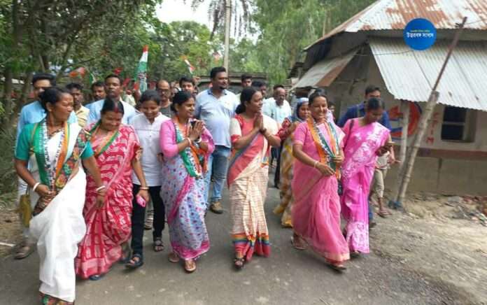 birbaha hansda in gangarampur election campaign