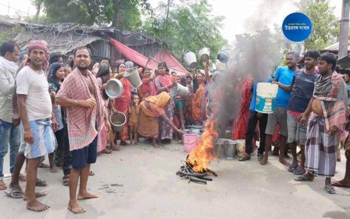 Drinking water crisis, locals protest Panchayat polls boycott threatened in harishchandrapur