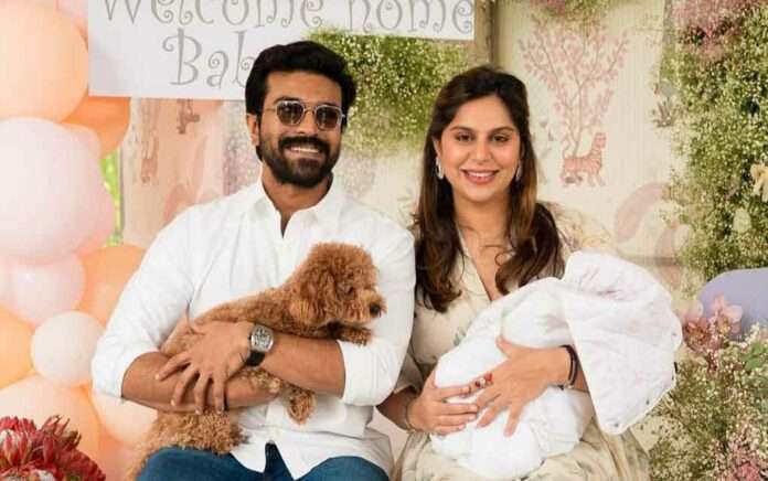 Telugu film superstar Ramcharan named his daughter?
