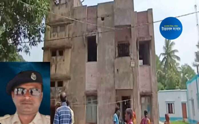 sub inspector hanging body recovered from the barracks in Purba burdwan