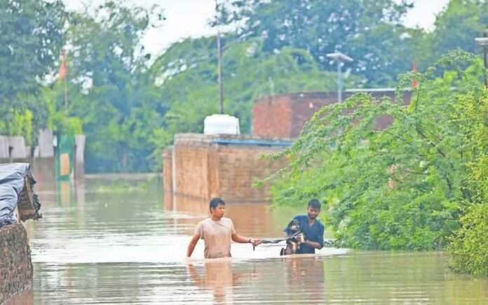 Residents of five villages have been shifted to safer places due to flood situation in Noida