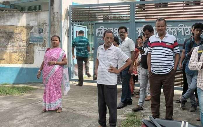 unrest on polling day across Raiganj