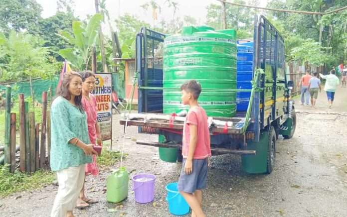 residents of Padri Kothi are getting drinking water