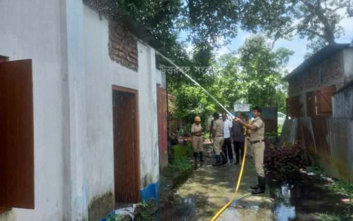 Fire at TMCP office in Coochbeehar, documents burnt to ashes