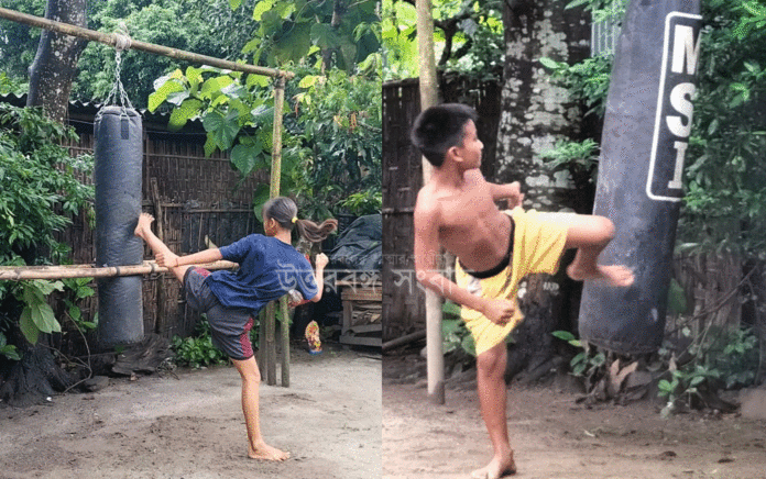 Four contestants from Rajganj are going to participate in national kick boxing