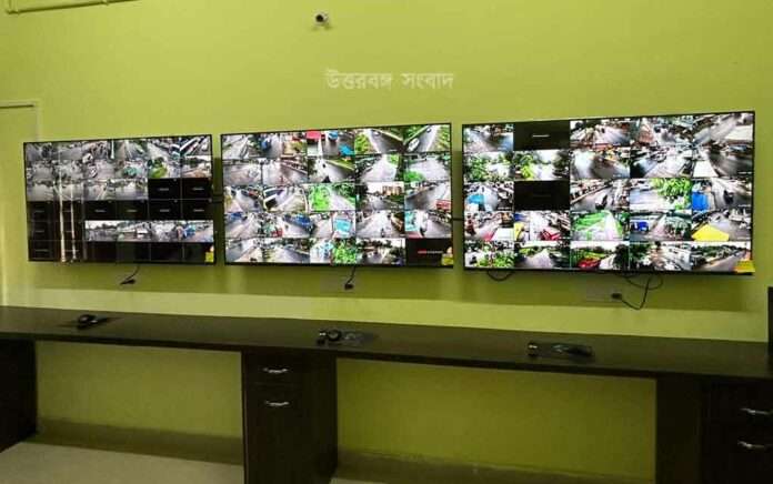 Security surveillance in Mabtigara, 80 CCTV cameras were installed