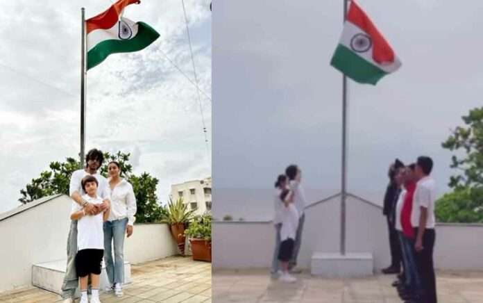 Shah Rukh Khan celebrated Independence Day with his family