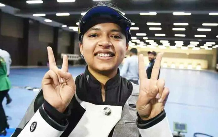 Asian Games 2023 Shooter Sift Kaur Samra Wins Gold