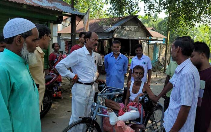 president of the Panachyet Samiti listened to the problems of local residents