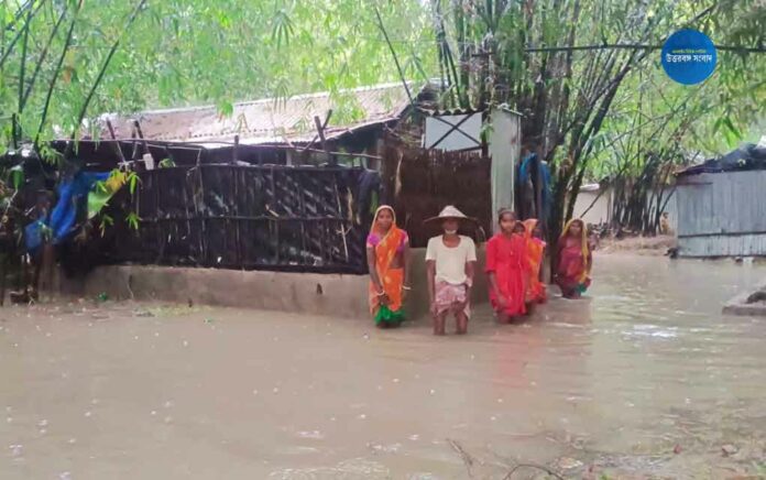 flood like situation at harishchandrapur