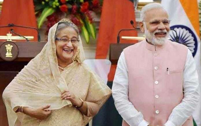 Modi invited Hasina to his house