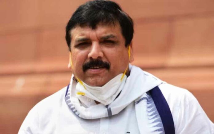 ED raids at AAP MP Sanjay Singh's Delhi residence in liquor policy case