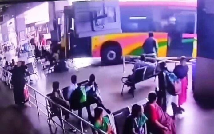3 Killed After Bus Overshoots Platform at Vijayawada