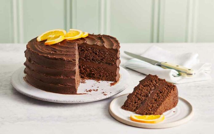 make orange chocolate cake this season