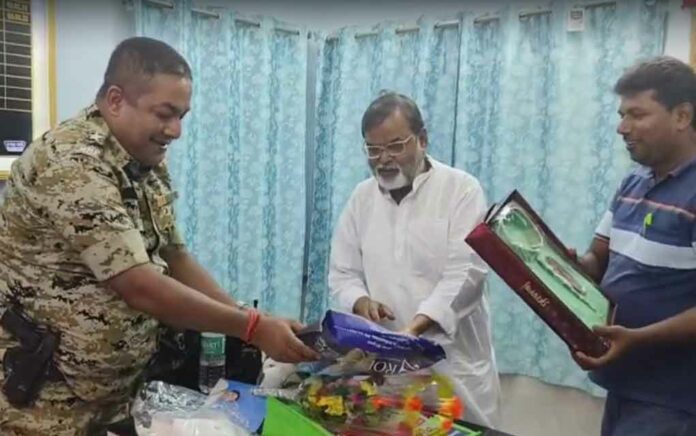 minister tajmul hossain is in controversy over giving clothes to IC