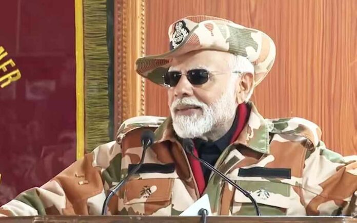India safe as long as Army stands firm like Himalayas: PM Modi