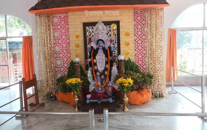 Raiganj Ramakrishna Mission's Kali Puja