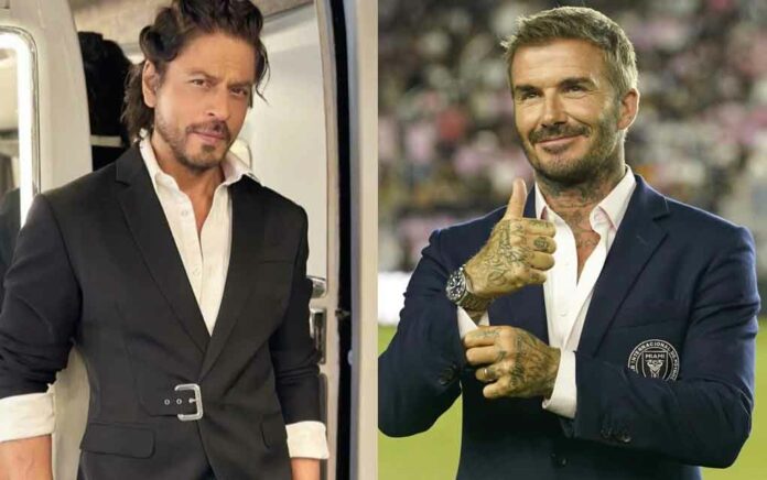 Beckham quietly entered Shahrukh's bungalow