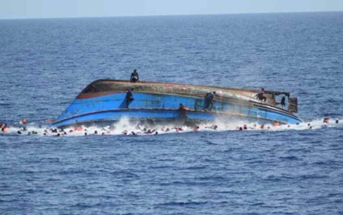 Boat sinks off Libyan coast in strong waves, 61 dead