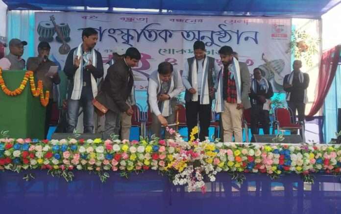 North Bengal Development Minister inaugurated the book fair at Ghoksadanga