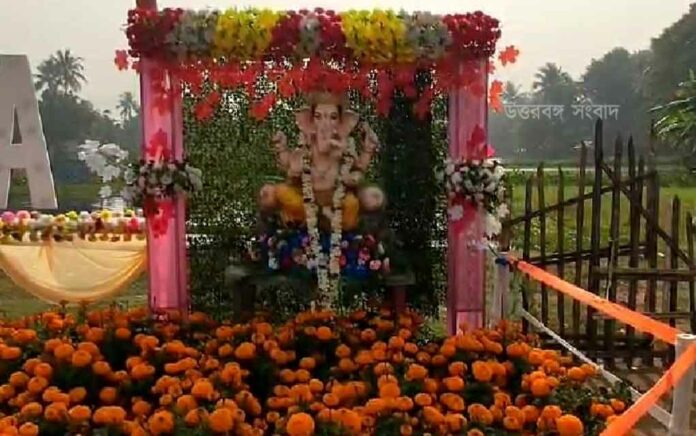 Ganesha Puja started in Bashundhara Utsav in Bardhaman