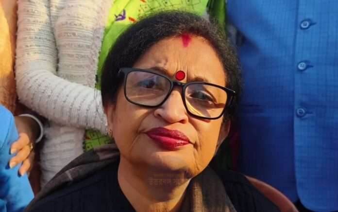 chandrima bhattacharya criticizing bjp regarding sandeshkhali incident