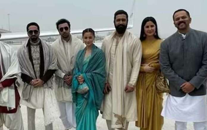 Amitabh Ranbir to Katrina Bollywood stars in Ayodhya