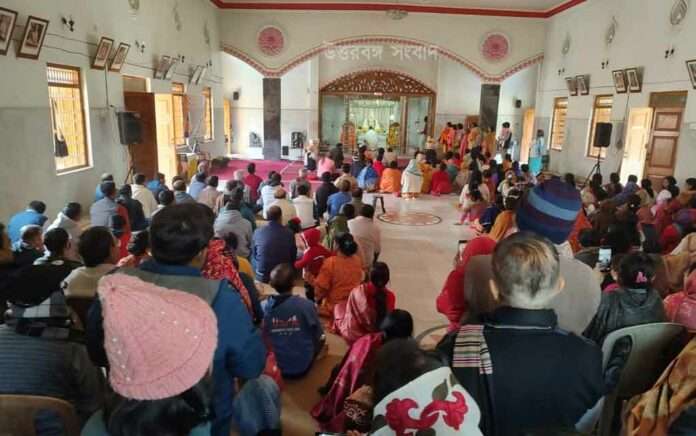 Devotees flock to Malda Ramakrishna Mission during Kalpataru festival