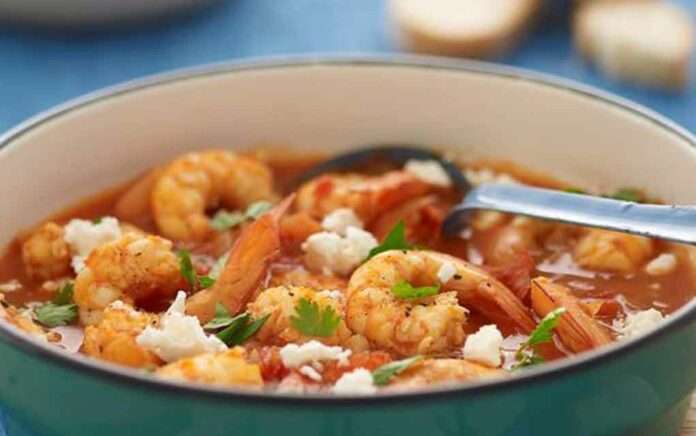 Make hot 'shrimp stew' in winter