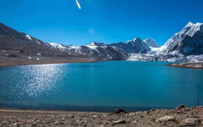 How dangerous is the ice lake survey decision of Sikkim