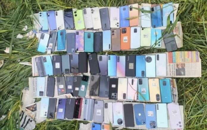 73 mobiles seized 1 arrested