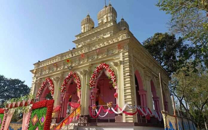 devotees flock to the centuries-old Marnai temple on Shivaratri