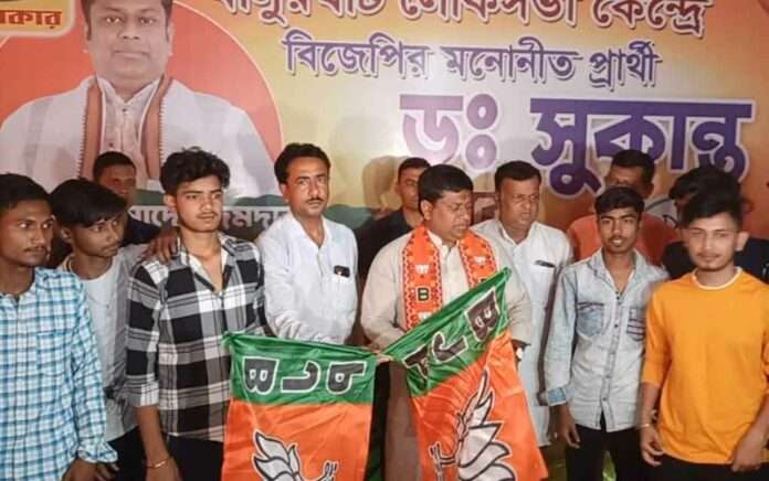 70 families joined BJP in balurghat