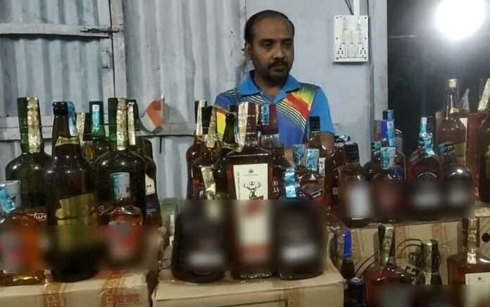 liquor-business-is-going-at-home-in-siliguri-1-arrested